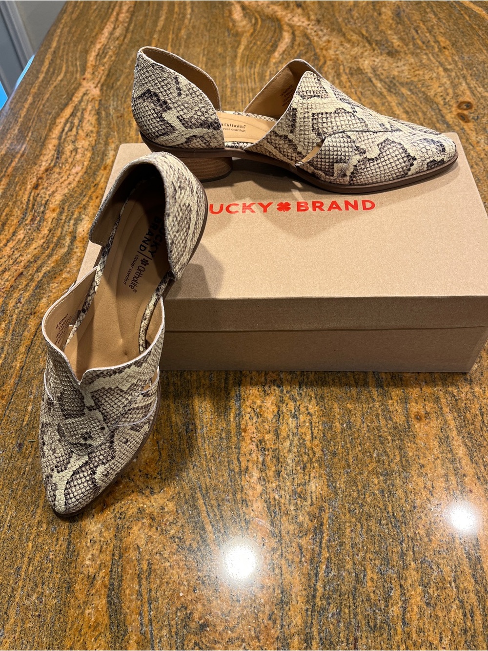 Lucky Brand Snake-Print LK-Minnsy (new)